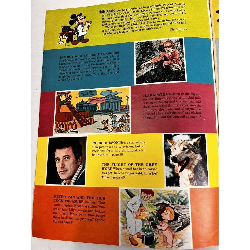 Disney magazine 1976